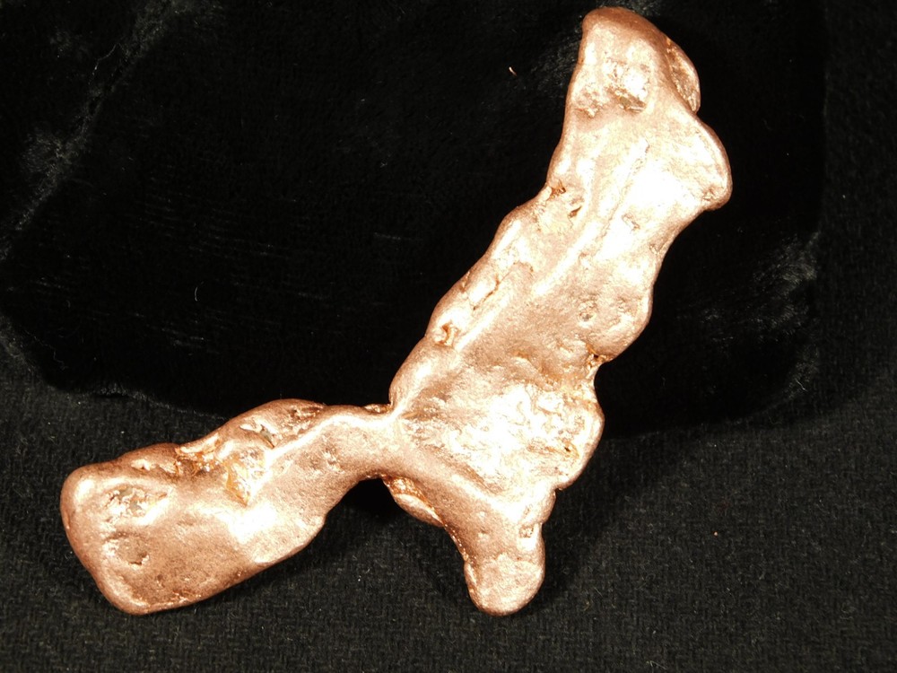Big! Heavy Solid COPPER NUGGET or Native Copper Float Michigan 91.0gr