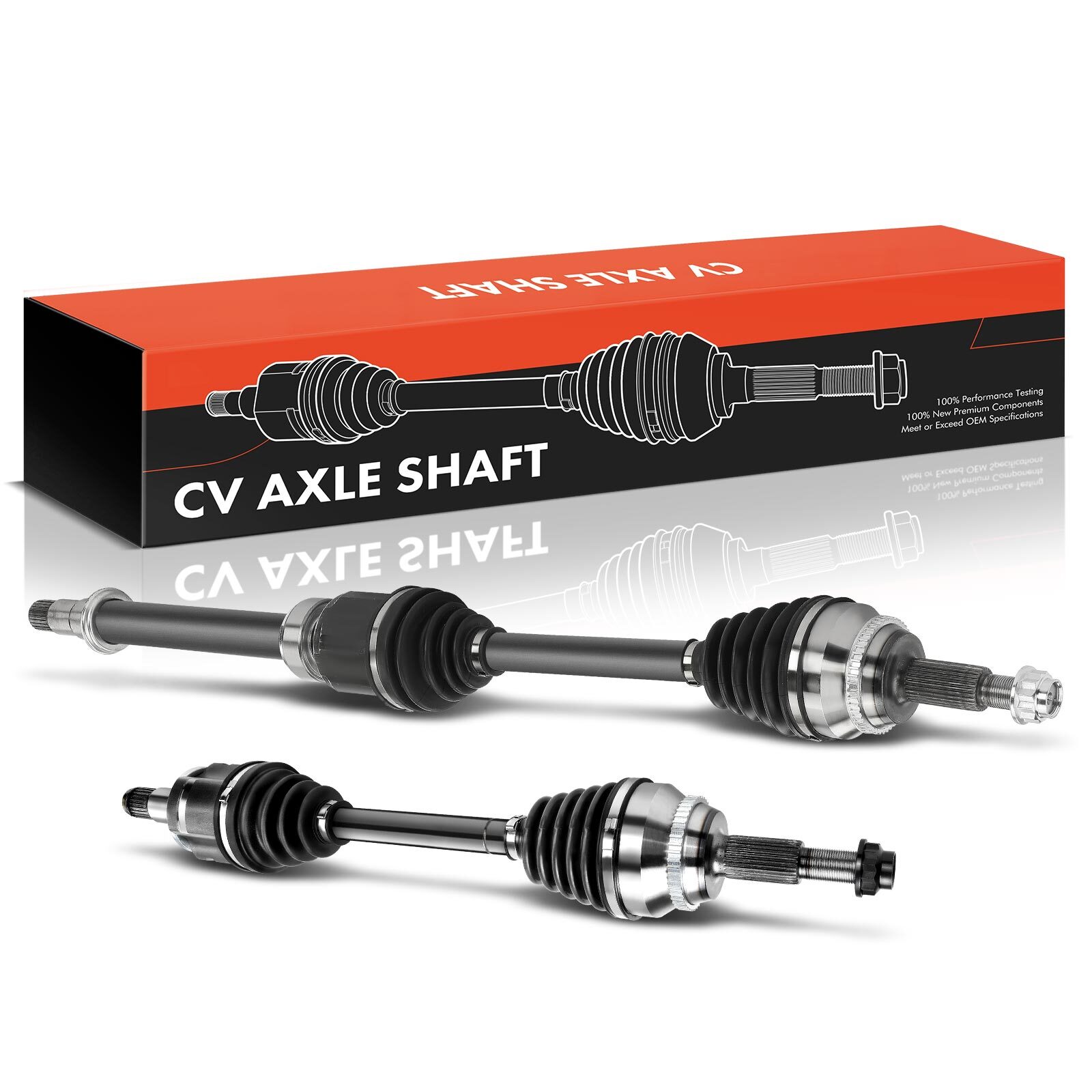 2x Front Left & Right CV Axle Assembly for Toyota Highlander 08-13 V6 3.3L 3.5L