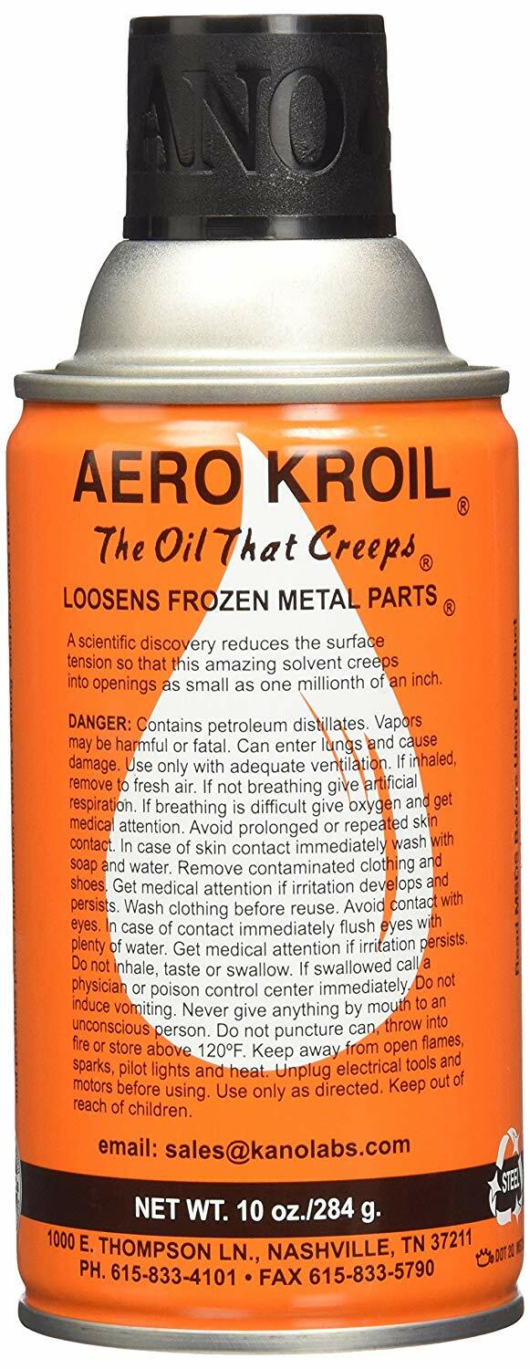 KANO Aero Kroil 10 oz. Penetrating Oil - Creeps and Loosens Frozen Metal Parts