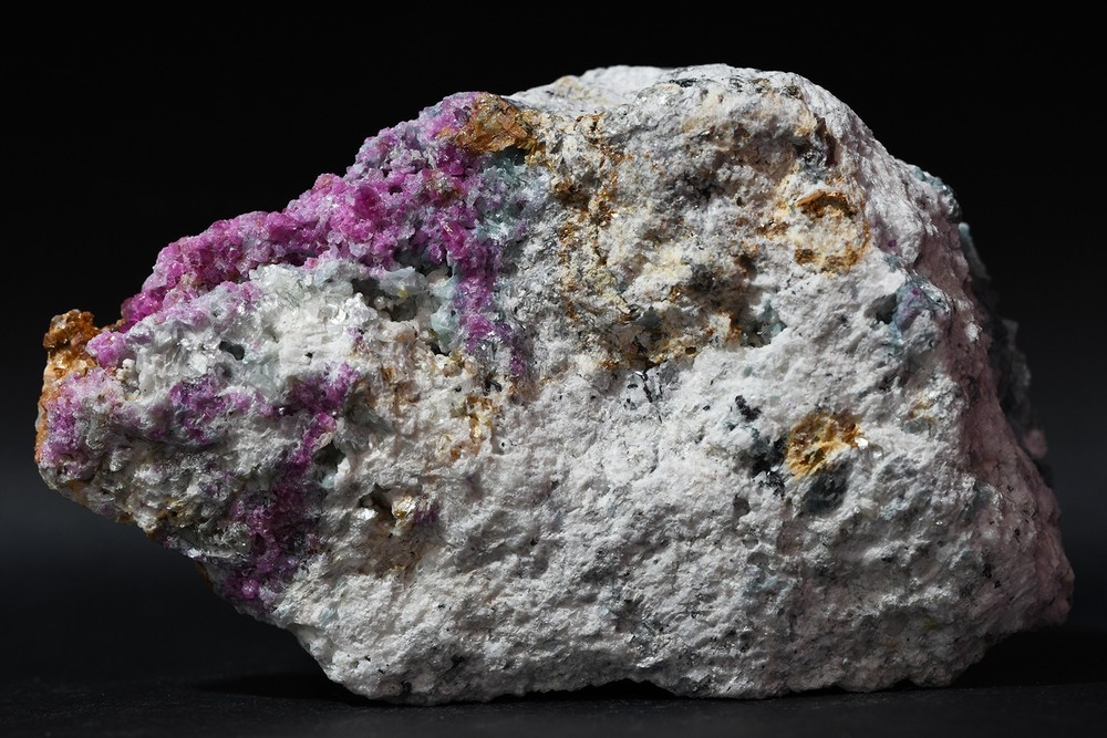 Fluorescent Ruby, Scapolite from China