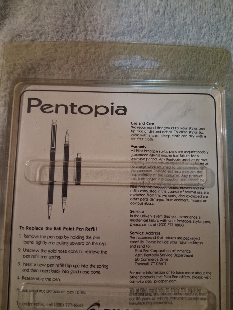 PILOT Pentopia Dual-Function STYLUS
