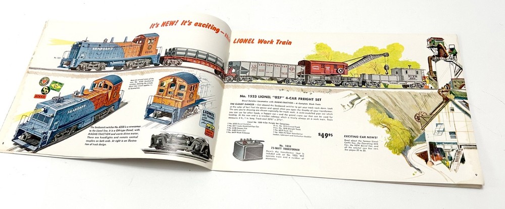 Postwar Lionel 1954 Consumer Catalog C7