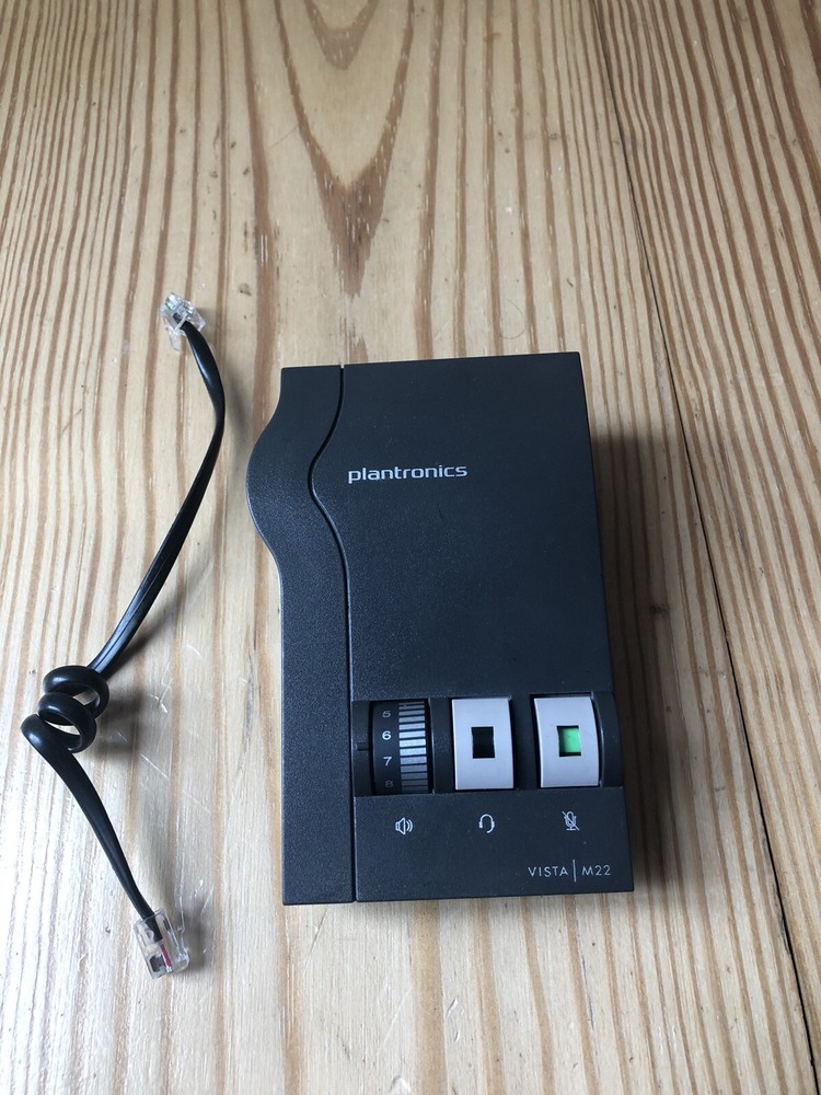 Plantronics Vista M22 Universal Audio Processor Headset Amplifier Only