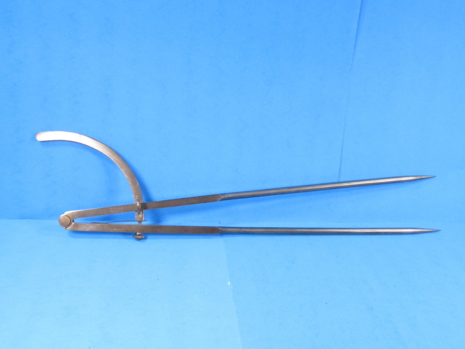 nice extra long 24" Wm Johnson Newark NJ dividers tool