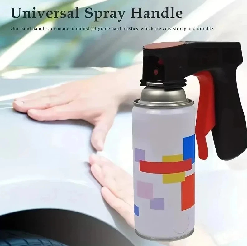 1 pc Portable Reusable Spray Paint Handle Universal Handheld Spray Gun