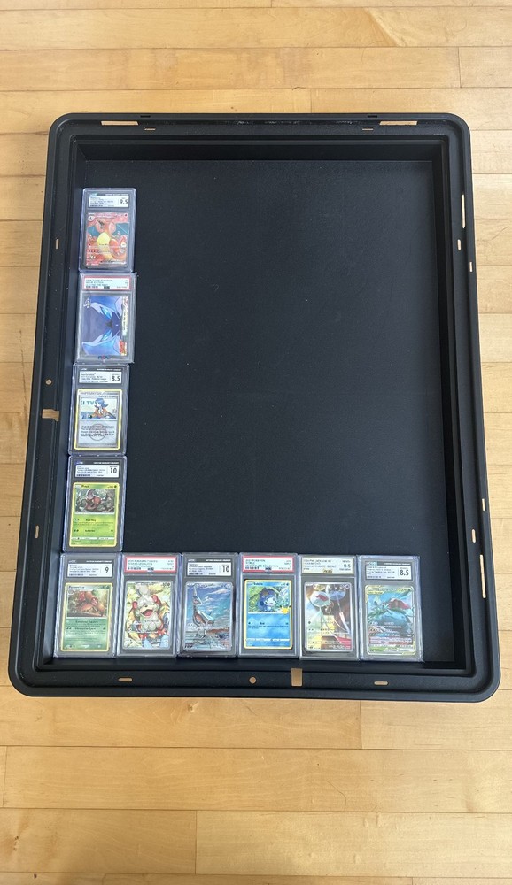 Zion Case Card Riser Stands – Graded Card Slab Display – Vertical & Horizontal