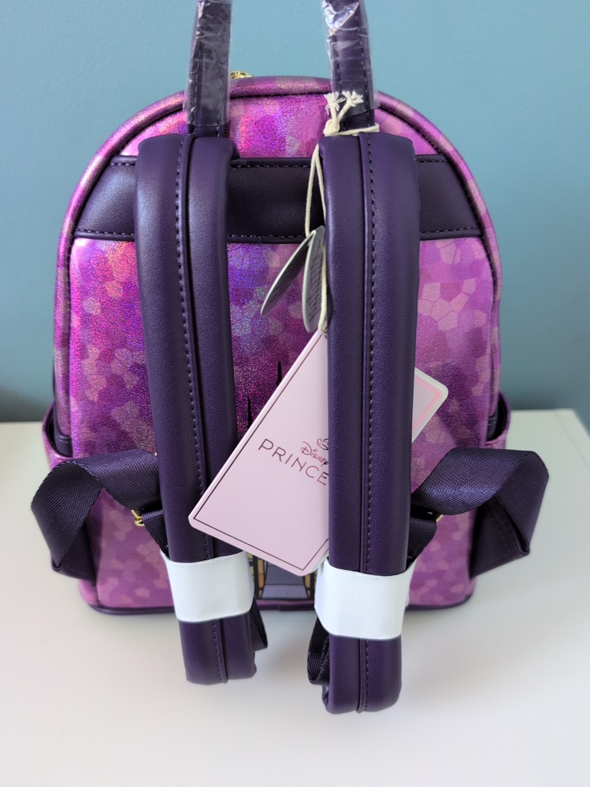 Loungefly Disney Princess Stained Glass Collection: Rapunzel Mini-Backpack NWT