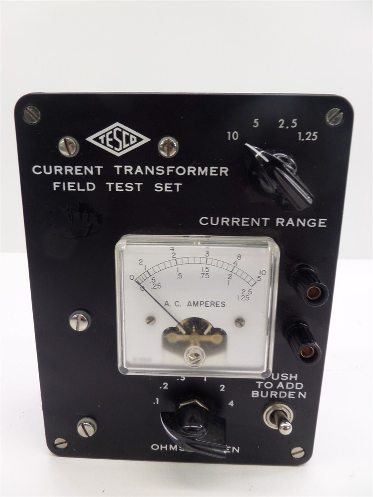 TESCO 1043 Current Transformer Field Test Set with Case