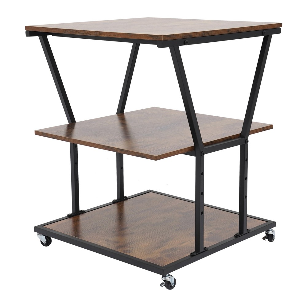 Printer Stand with Adjustable Design 3-Tier Printer Stand for Home/Office
