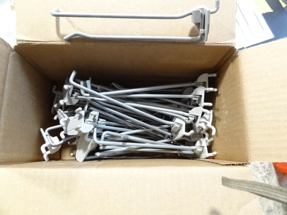 8" pegboard retail wall hooks