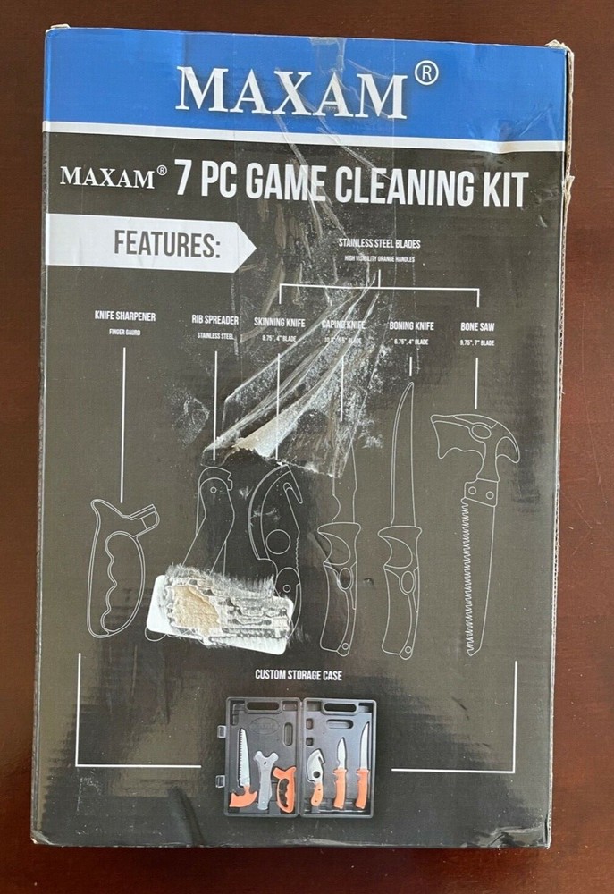 MAXAM 7pc Game Cleaning Kit