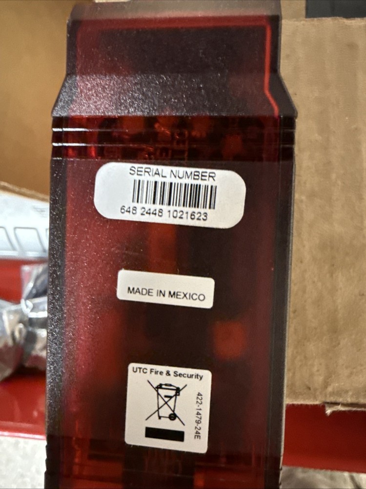 Interlogix NetworX NX-587E Virtual Keypad Module - Red