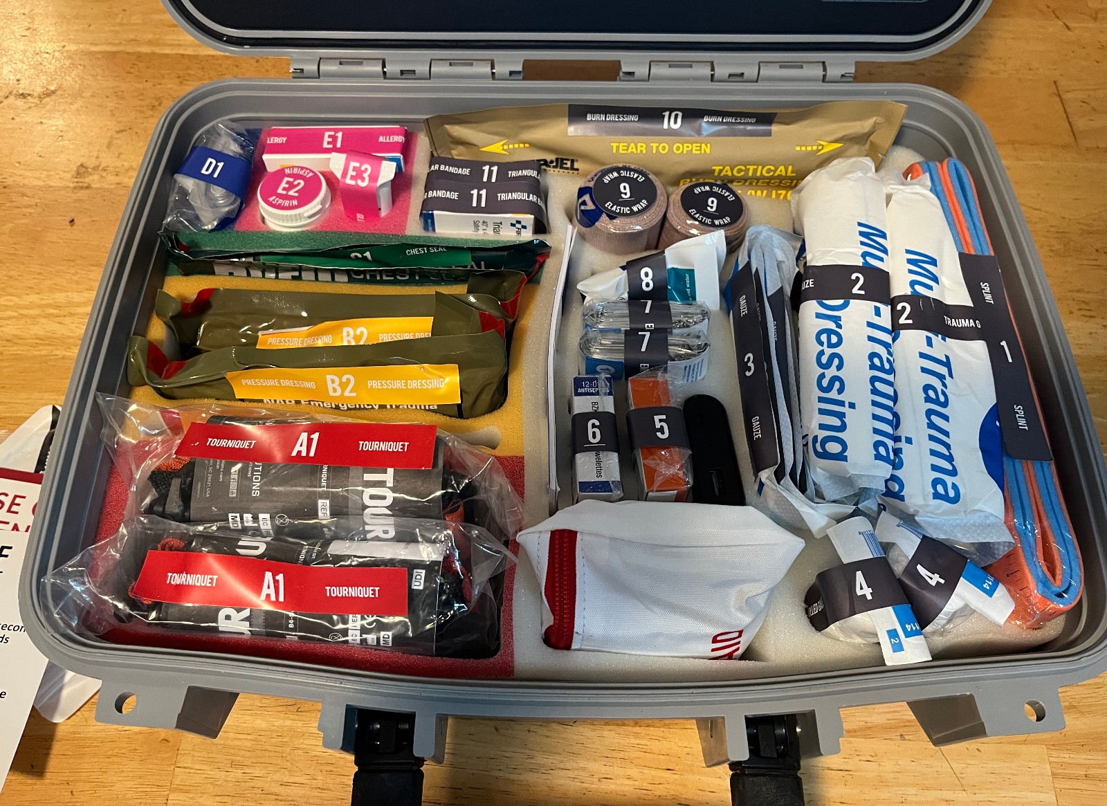 Zoll Mobilize Rescue Comprehensive Trauma Kit IFAK OSHA Protest First Aid System