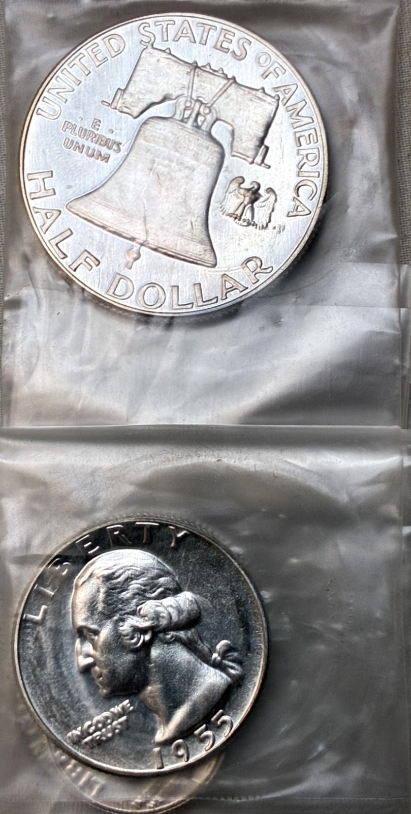 1955 U.S. Mint 5 Coin Proof Set - Original Box