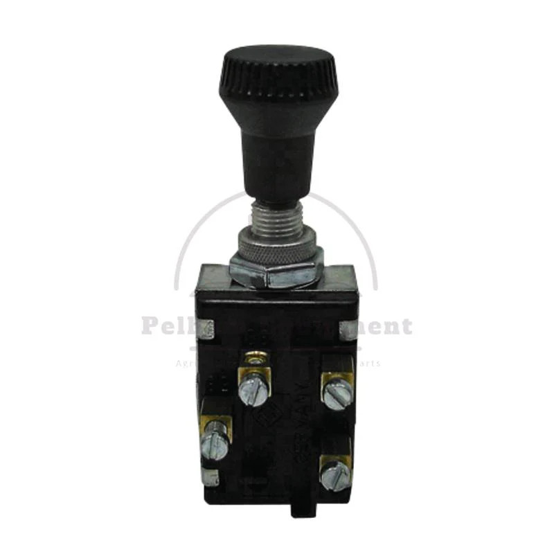 180010 Pull Switch 12/24V 3 Functions 0-1-2 with Light Function