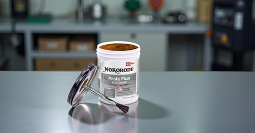 8oz Nokorode Regular Paste Flux for Soldering, Plumbing & Electrical Projects