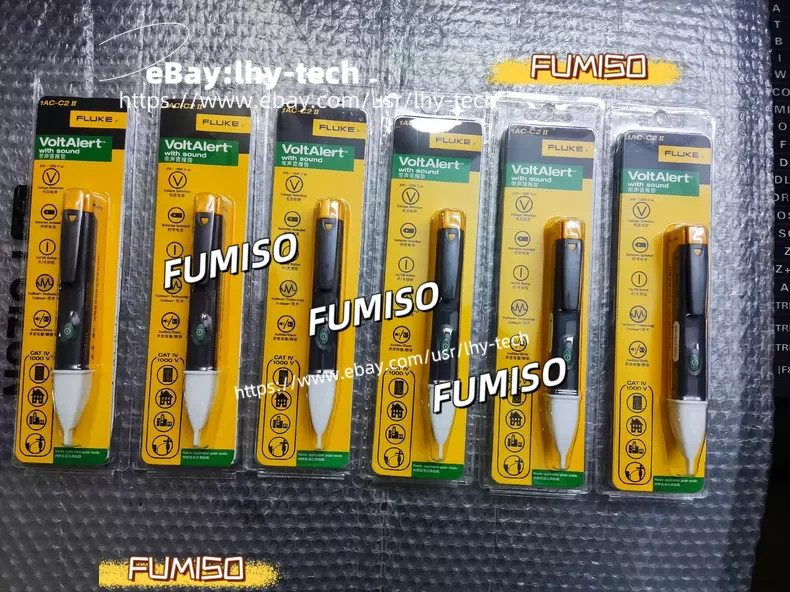 1 PC Fluke 1AC-C2 II VoltAlert Non-contact 200~1000V AC Voltage Detector Tester-