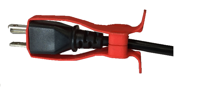 Plug Safety Handle for Electrical Cords - Cord Puller (BLACK)