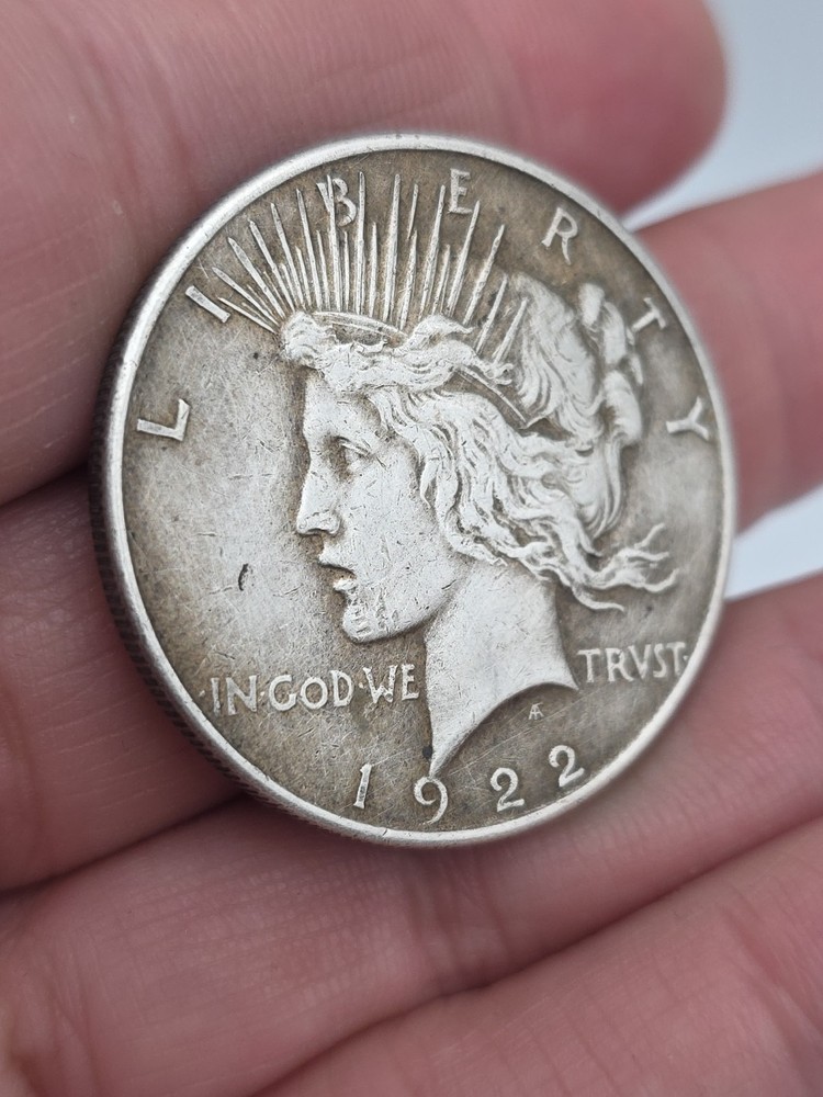 1922-S $1 Silver Peace Dollar