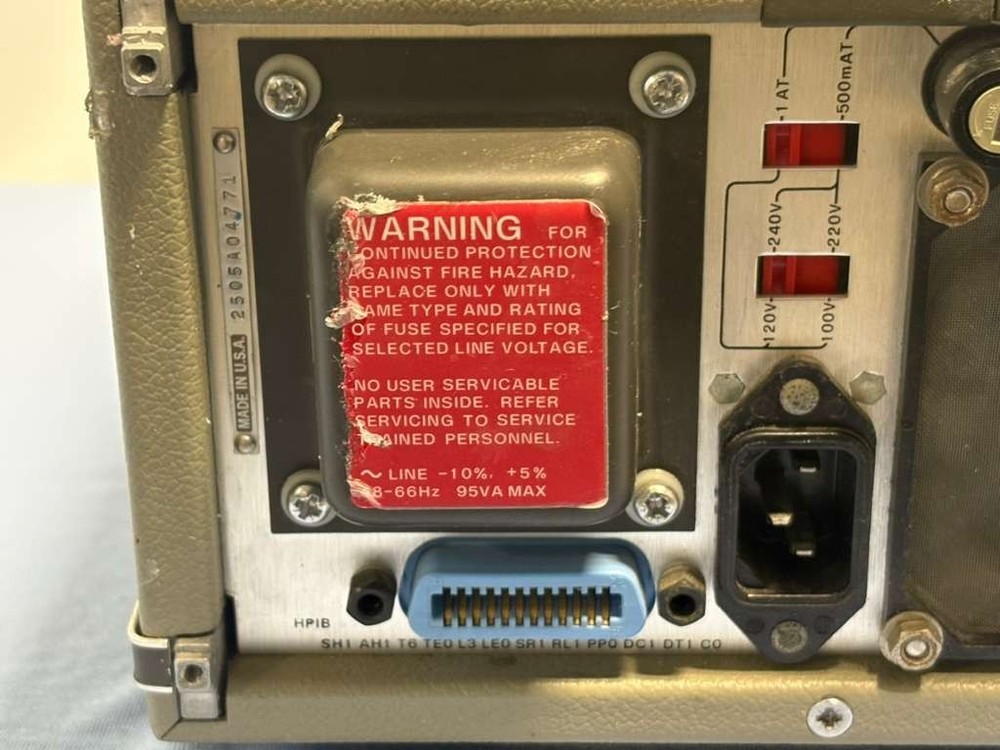 HP Hewlett Packard Function Generator Unit Model 3314A