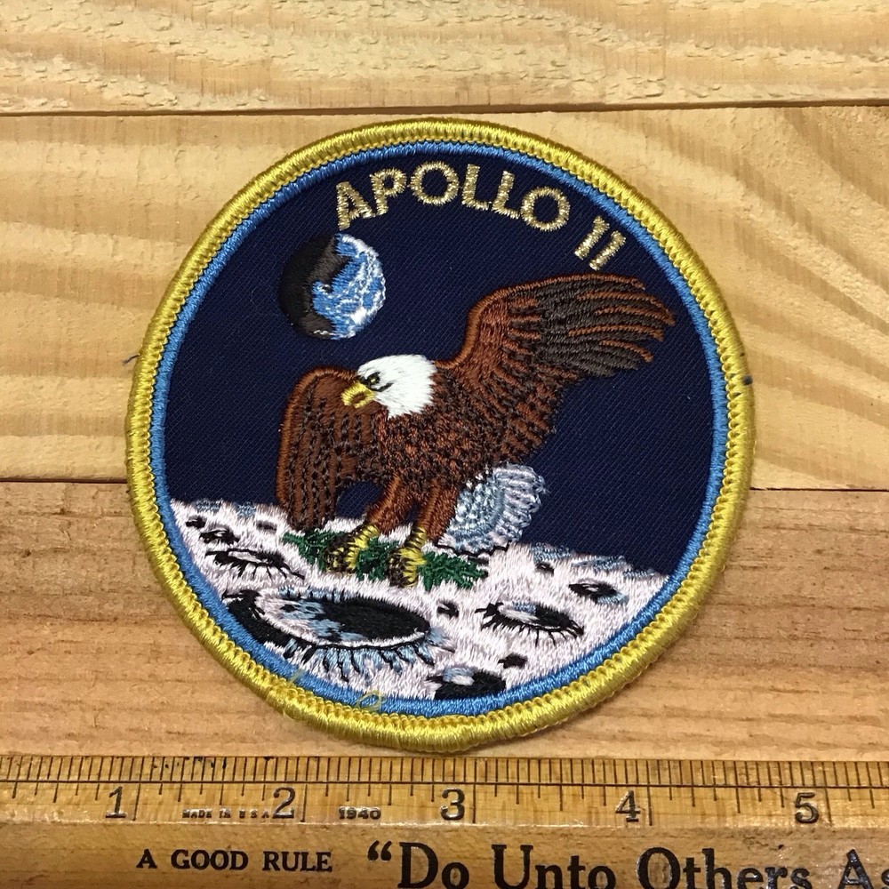 Apollo 11 Patch – Sew On, 4"