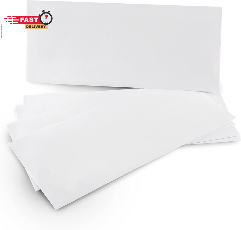 Aimoh 500#10 Security Self Seal Envelopes, Windowless, Premium Security Tint Pat