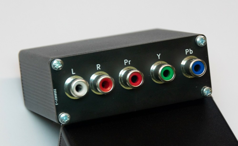 RGB SCART to YPbPr Component transcoder converter.