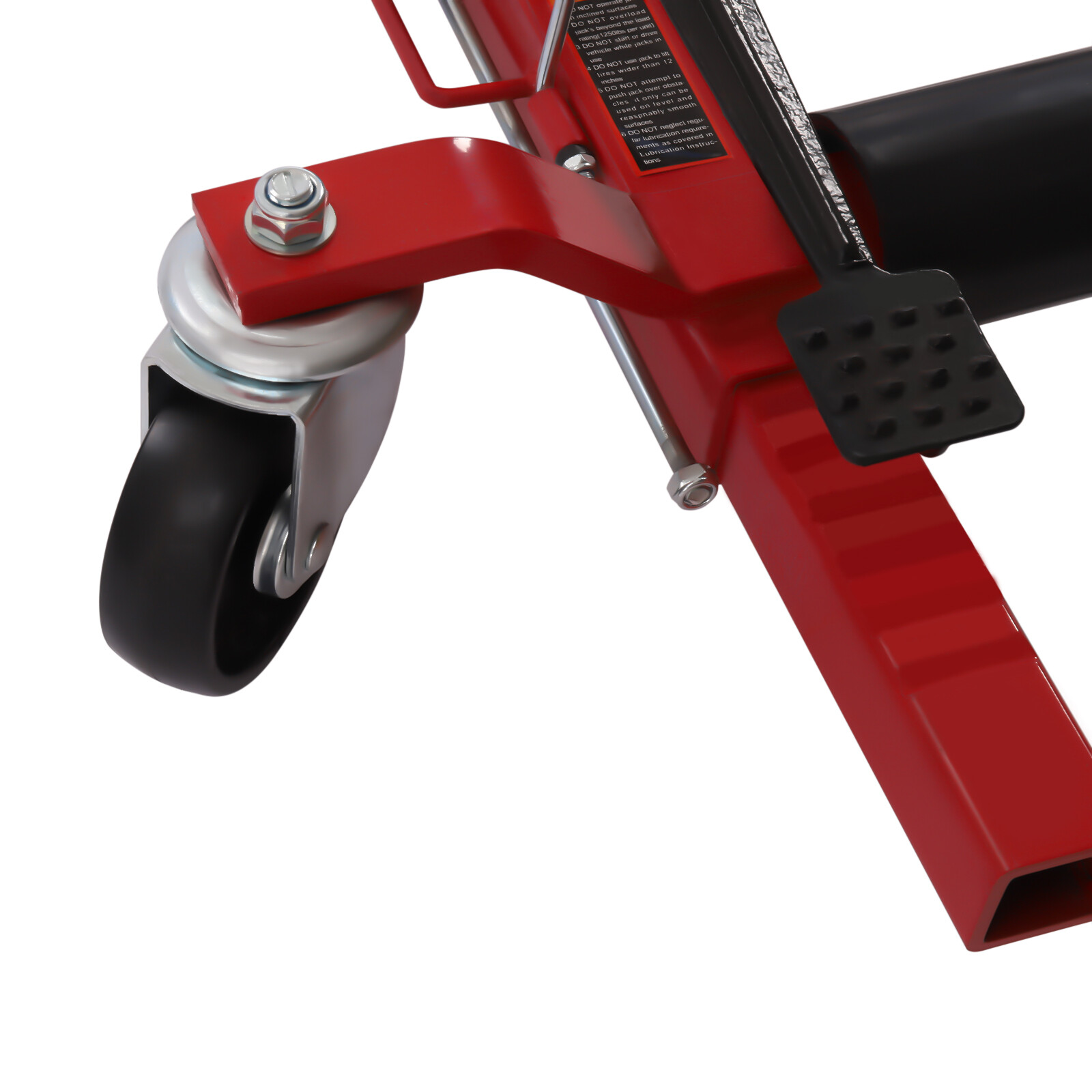 1500lb Ratcheting Wheel Dolly Auto Vehicle Positioning Moving Car Tire Lift Jack