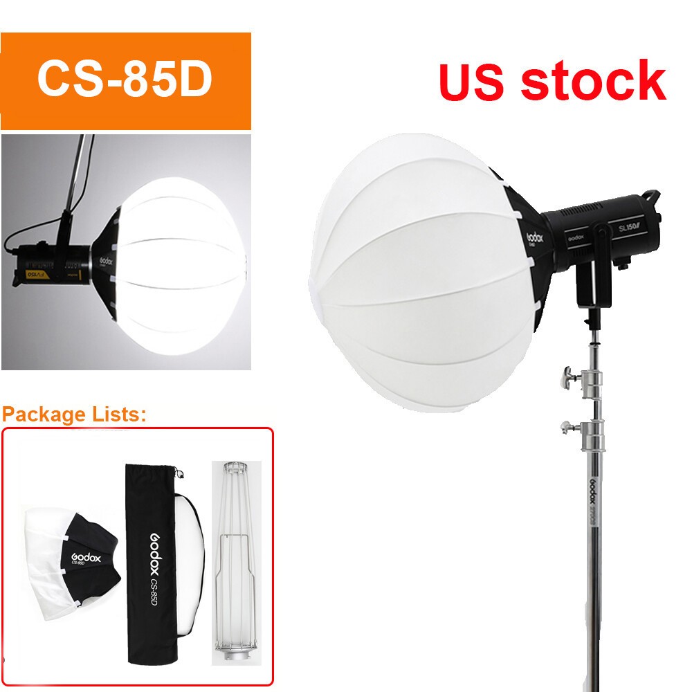 US Godox CS-85D Lantern Softbox Soft Lighting Modifier for Godox Amaran Smallrig
