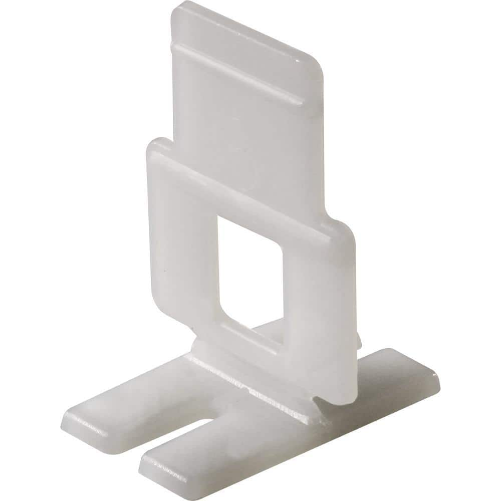 LASH Flat Floor and Wall Tile Leveling System Clips Part A, Plastic (1000-Pack)