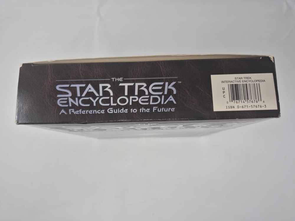 Star Trek Interactive Encyclopedia 3.0 CD-ROM 1997 MacWindows 95 PC BIG BOX