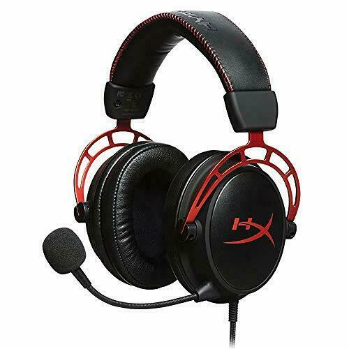 HyperX Cloud Alpha Wired Gaming Headset - Red - Free Shipping