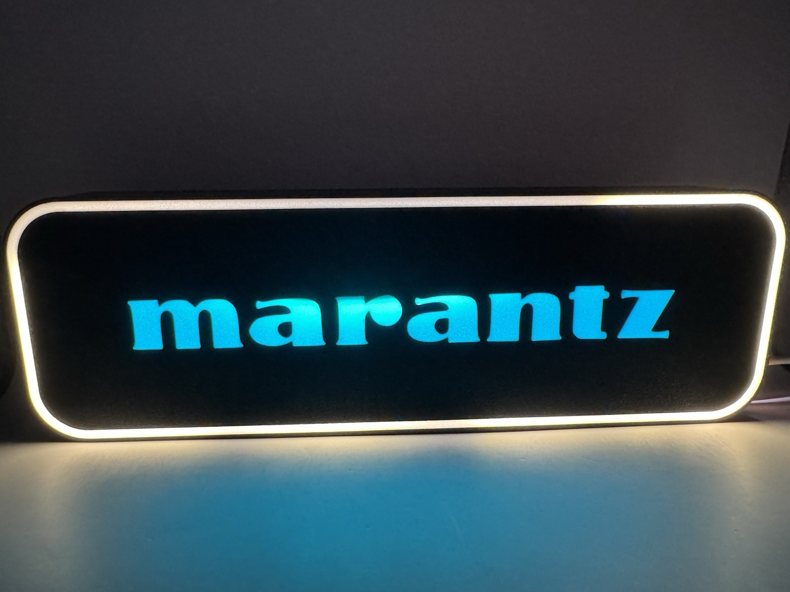 Marantz Light Up LED Sign - Vintage Audio Stereo Equipment - USB Powered