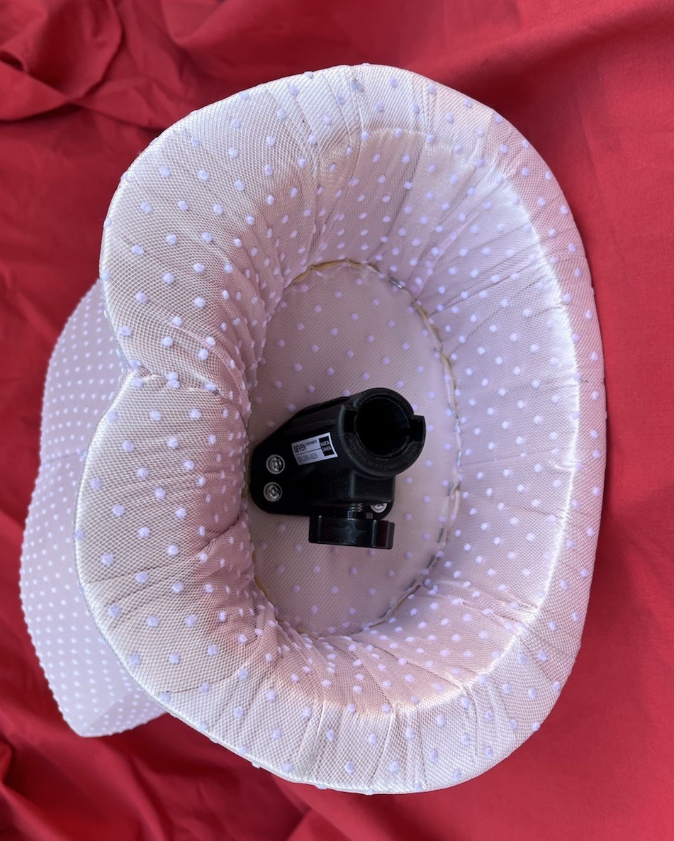 Victoria Secret PINK Store Display FORM Polka Dots Torso Mannequin