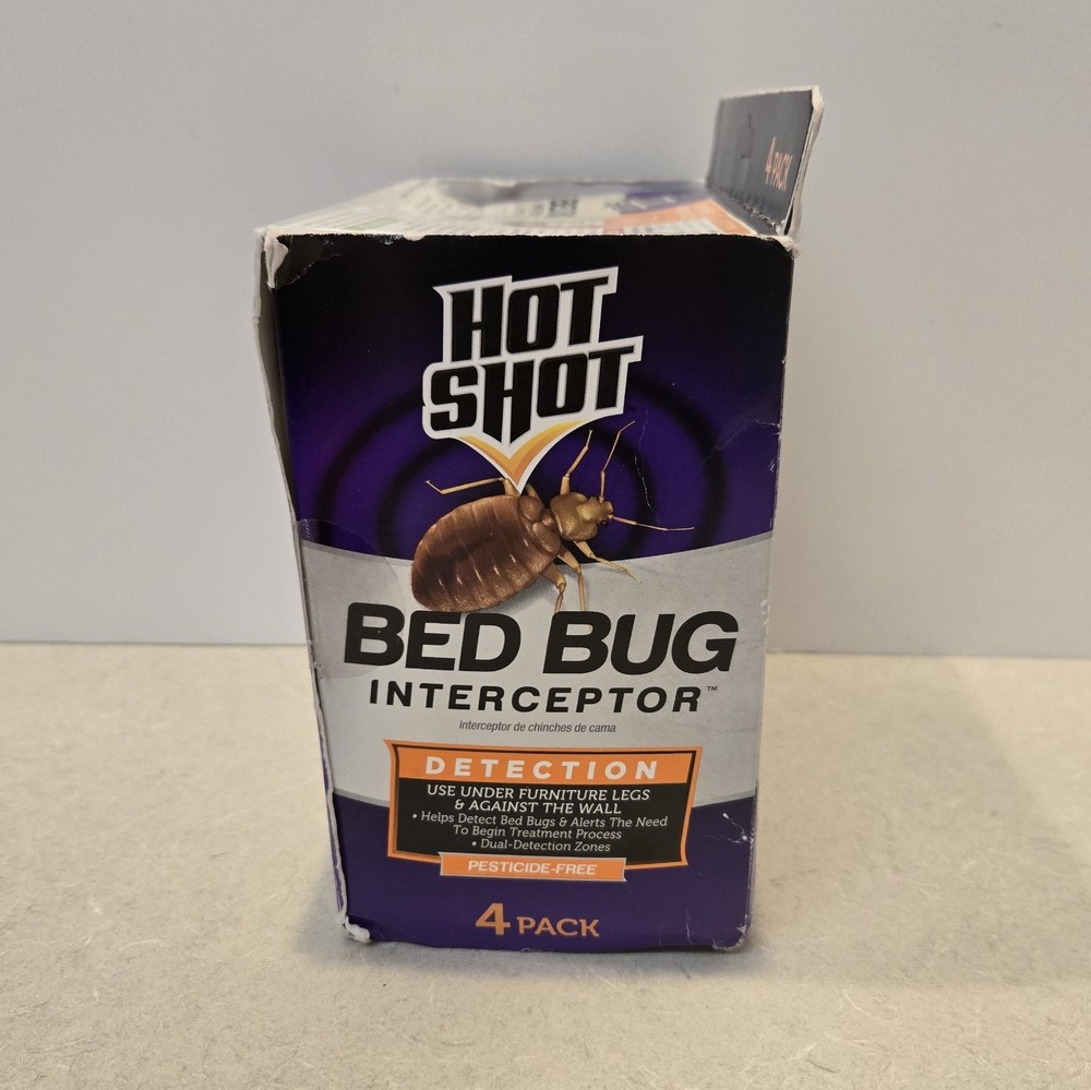 Hot Shot Bed Bug Interceptors, 4-Count