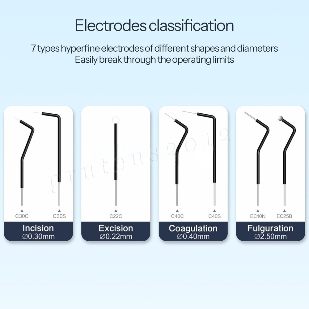 Dental Electro Electrosurgery Unit Machine High Frequency Electric 7pcs Tips