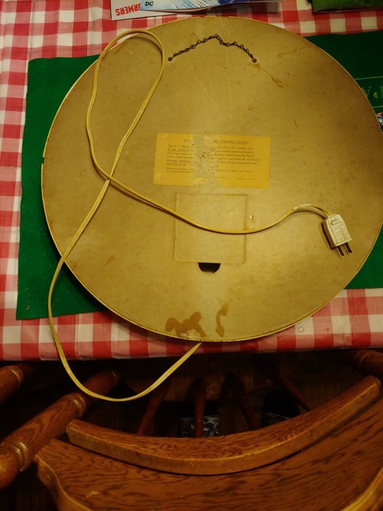 Vintage Sun Drop Clock