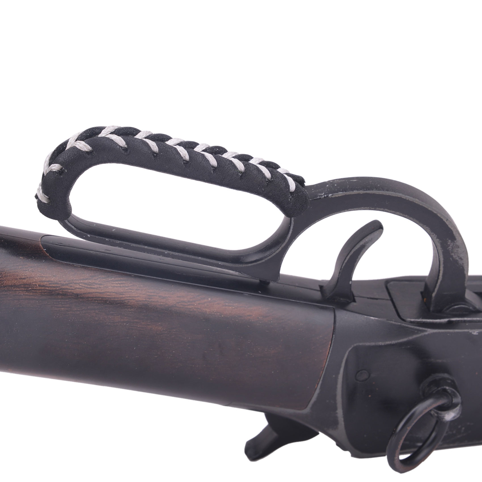 Handmade Leather Gun Lever Wrap Protector for Lever Action Shotgun and Rifle