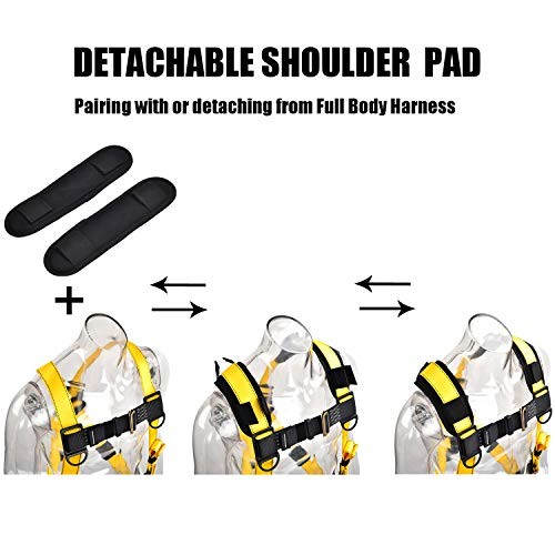 3D-Ring Industrial Fall Protection Safety Harness Basic(5-point Harness)