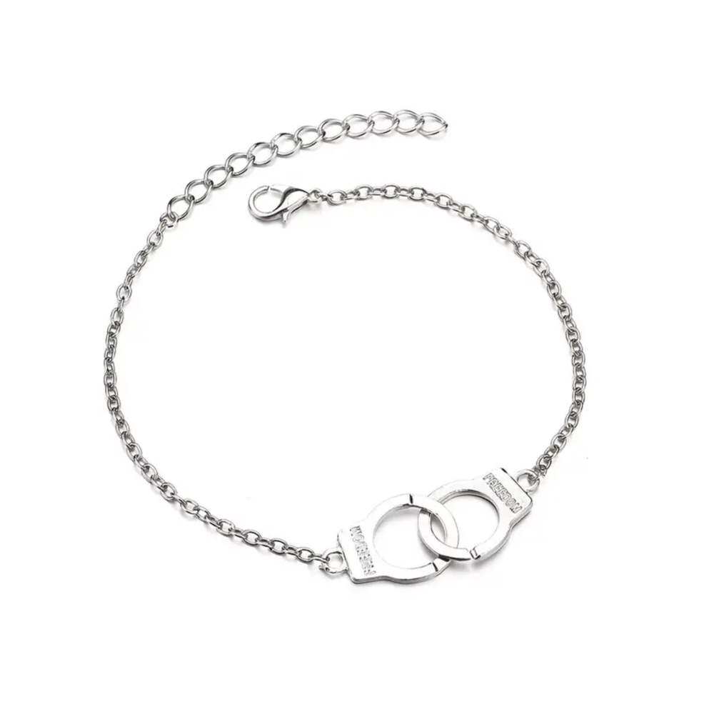 Woman's Ankle Bracelets Handcuffs Anklets Adjustable