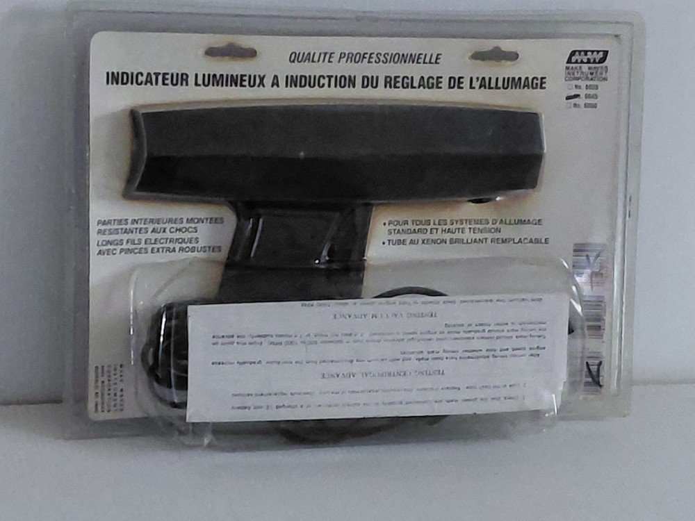 Inductive Timing Light By Make Waves Original Package with Instructions 6045