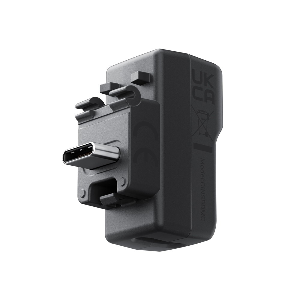 Insta360 X4 Electronic Adapter for External Microphone Pro Audio 3.5mm Type C