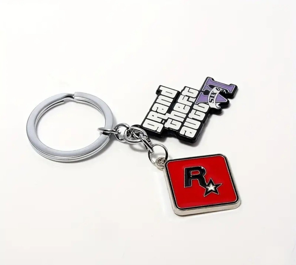 GTA VI Metal Keychain (New)