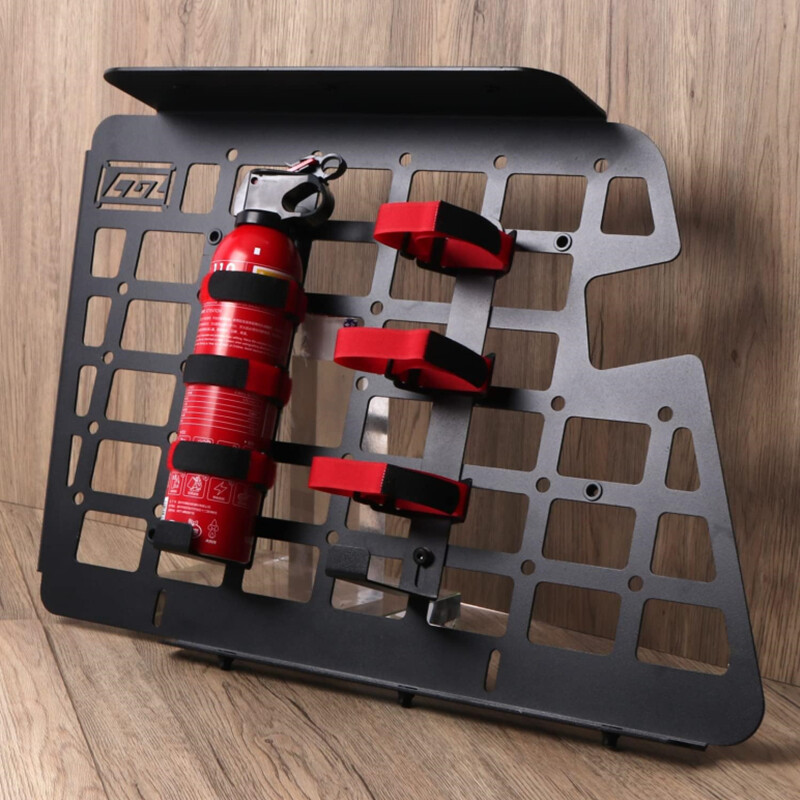 Molle Panel System Trunk Shelf Fire Extinguisher Mount Holder Fixed Frame