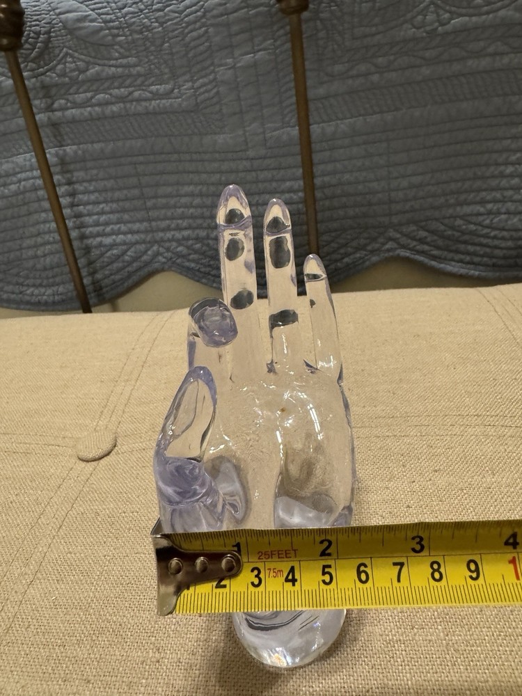 Clear Hand Form Display by Bead Landing New