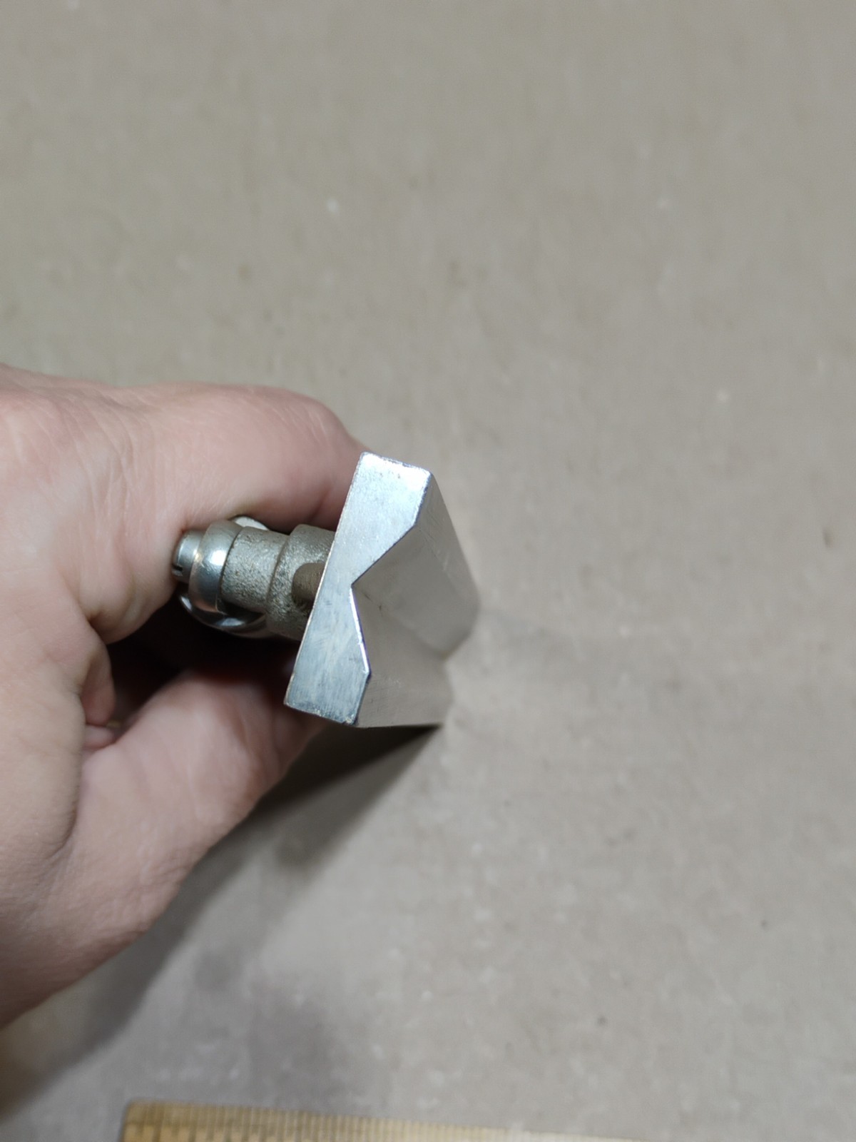 Vintage Stanley USA 6" No. 34 Machinist Level V Bottom - Nice