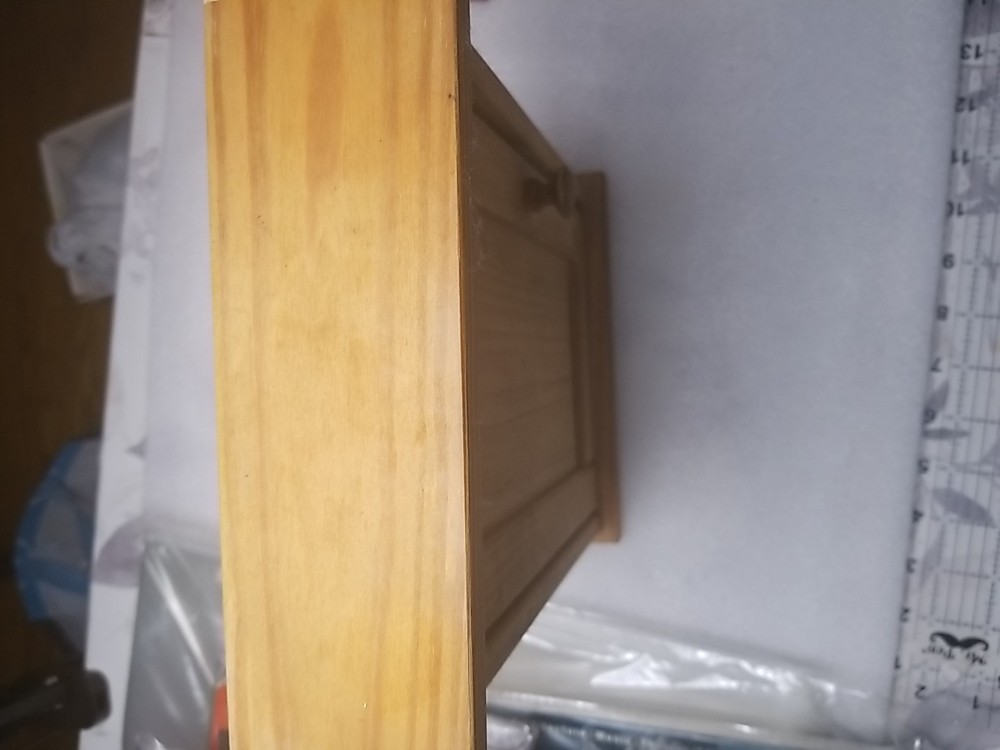 Pomerantz Mail Letter Keyholder Key Ring Solid Wood Kitchen Rack Wall Mounted