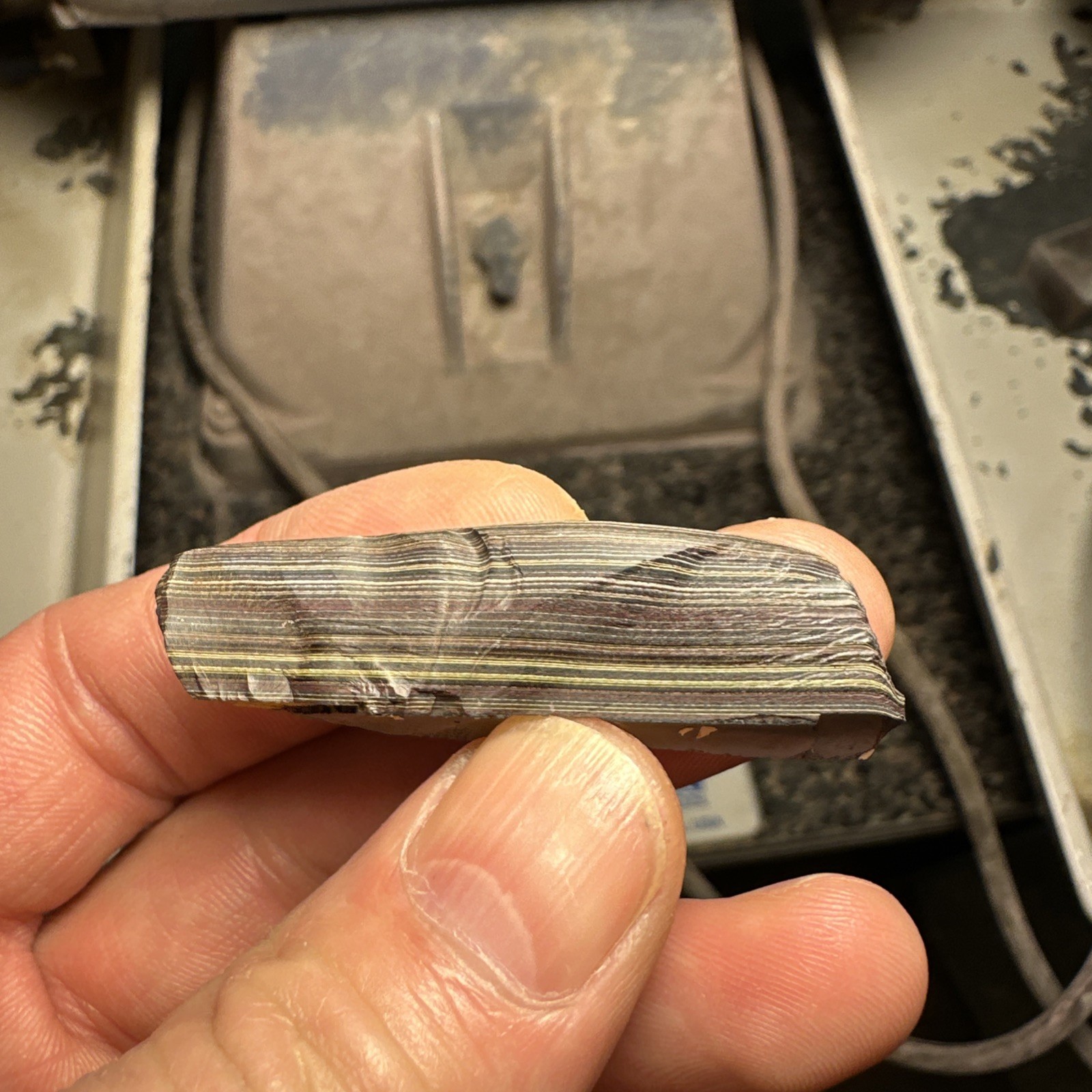 Corvette Fordite specimen from Bowlinggreen Kentucky early 2000s