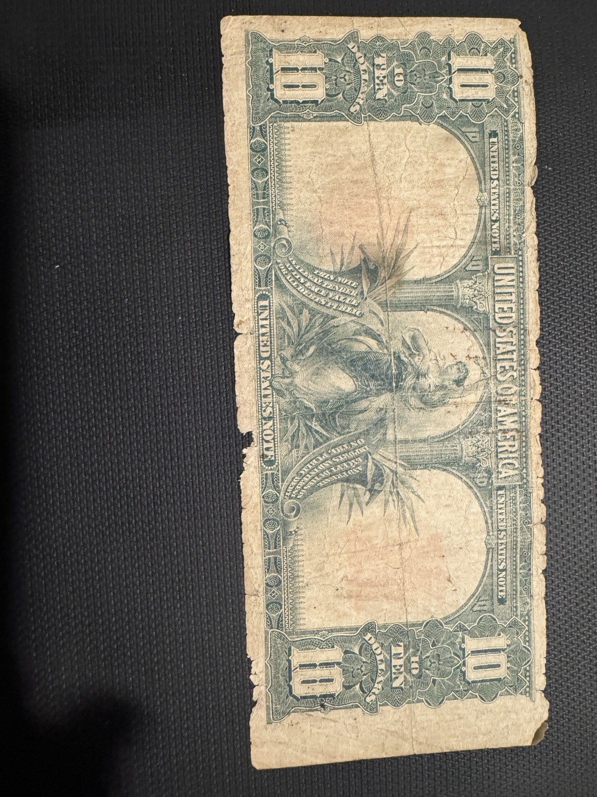 1901 $10 Ten Dollars "BISON" Legal Tender Note