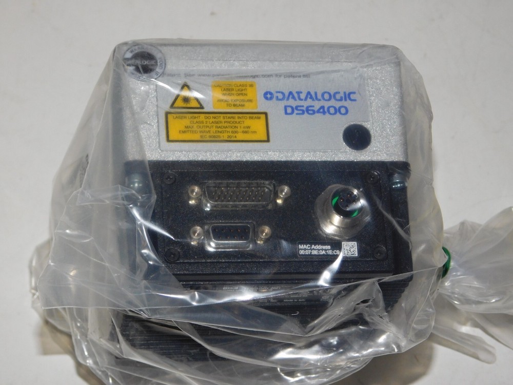 New Datalogic DS6400-105-012 Fixed Automation Laser Barcode Scanner Reader Unit